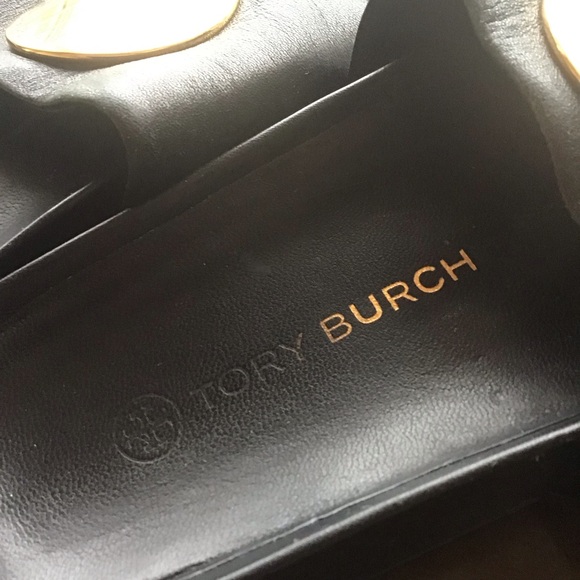 Tory Burch Patos black platform slides Sz 8 - Picture 5 of 7